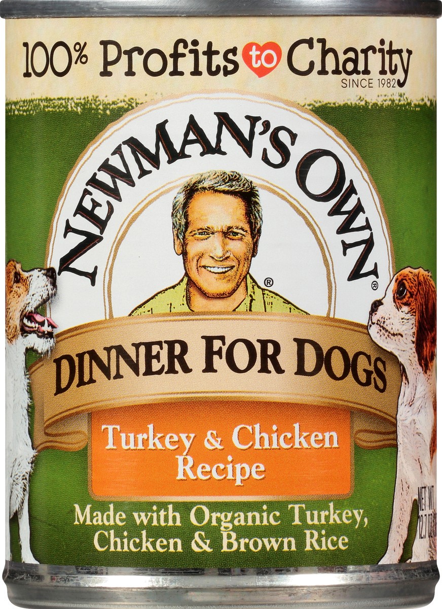 slide 7 of 11, Newman's Own Organics Turkey & Chicken Formula Cat Food, 12.7 oz