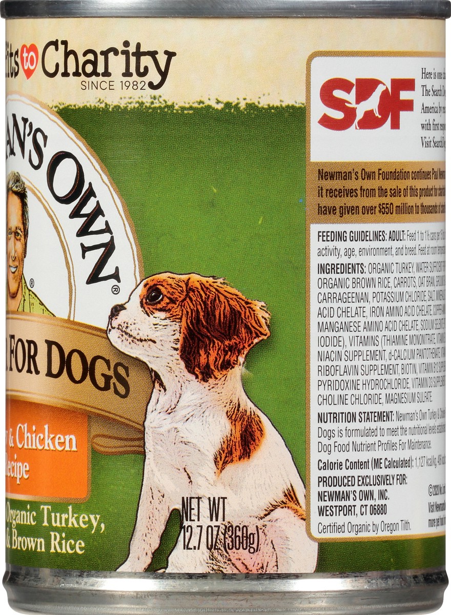 slide 8 of 11, Newman's Own Organics Turkey & Chicken Formula Cat Food, 12.7 oz