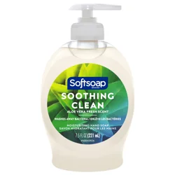 Softsoap Liquid Hand Soap Pump, Soothing Aloe Vera - 7.5 Fluid Ounce
