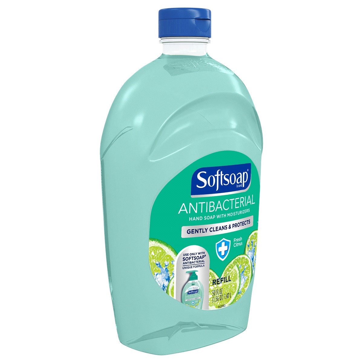 slide 3 of 3, Softsoap Antibacterial Hand Soap Refill, Fresh Citrus - 50 Fluid Ounce, 50 fl oz