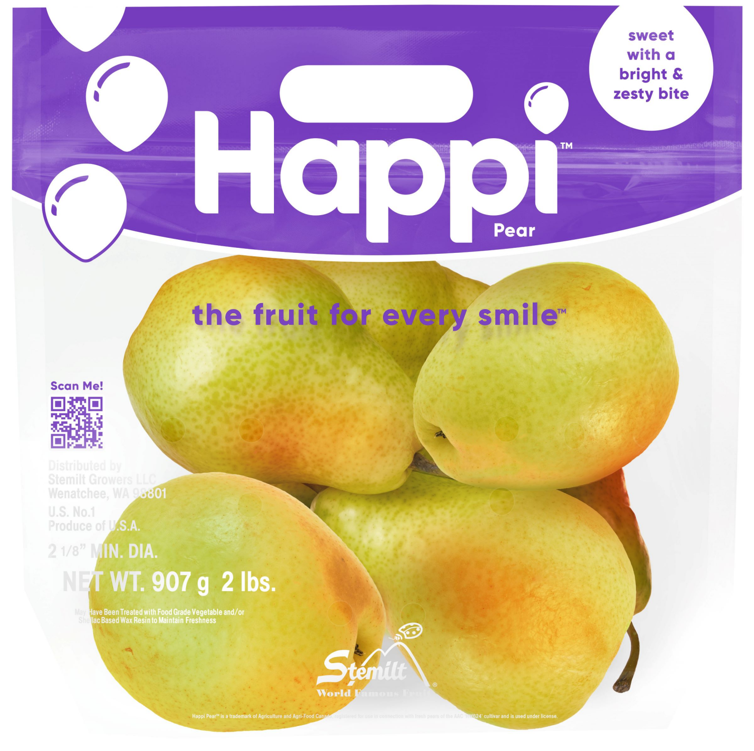 slide 1 of 1, Happi Pear, 1 ct