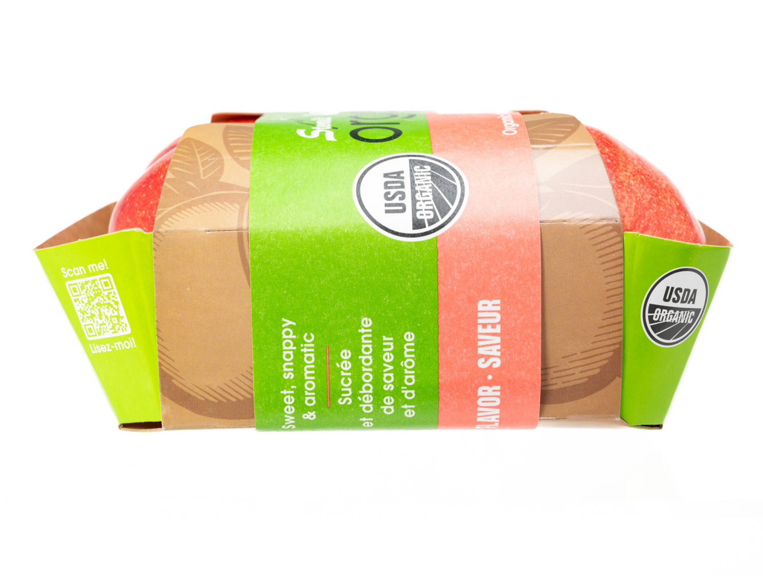 slide 2 of 5, Stemilt Organic Gala Apples 1 ea, 1 ct