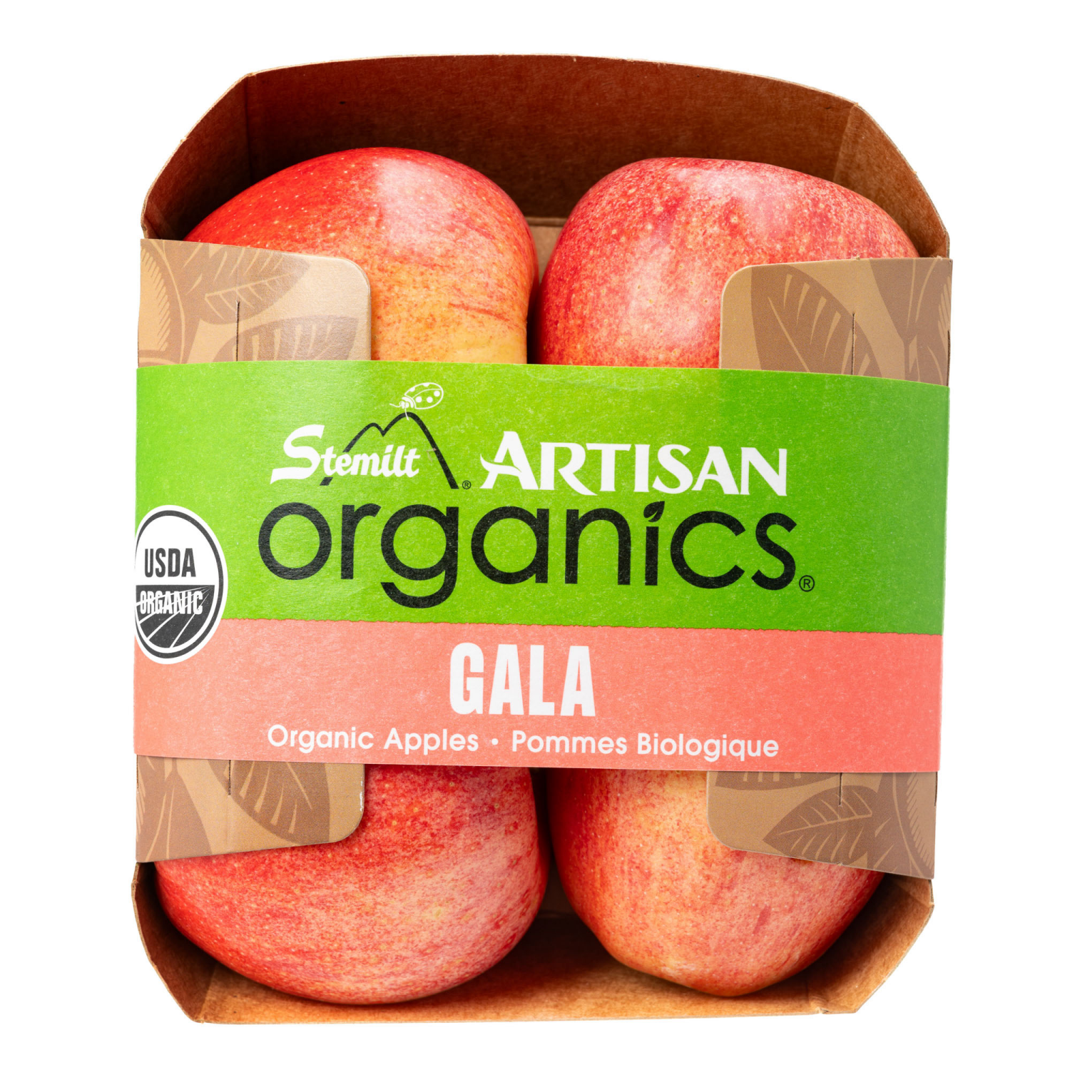 slide 5 of 5, Stemilt Organic Gala Apples 1 ea, 1 ct