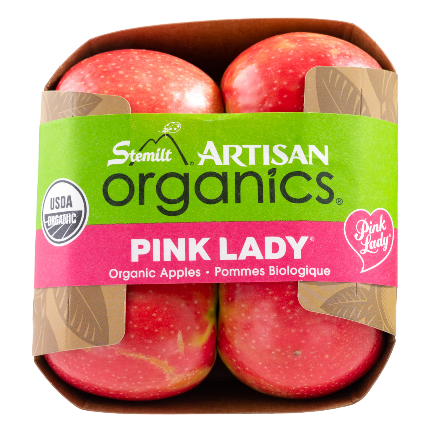 slide 5 of 5, Stemilt Organic Pink Lady Apples 1 ea, 1 ct