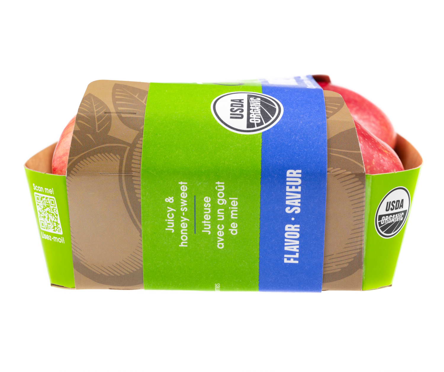 slide 3 of 6, Stemilt Organic Honeycrisp Apples 1 ea, 1 ct