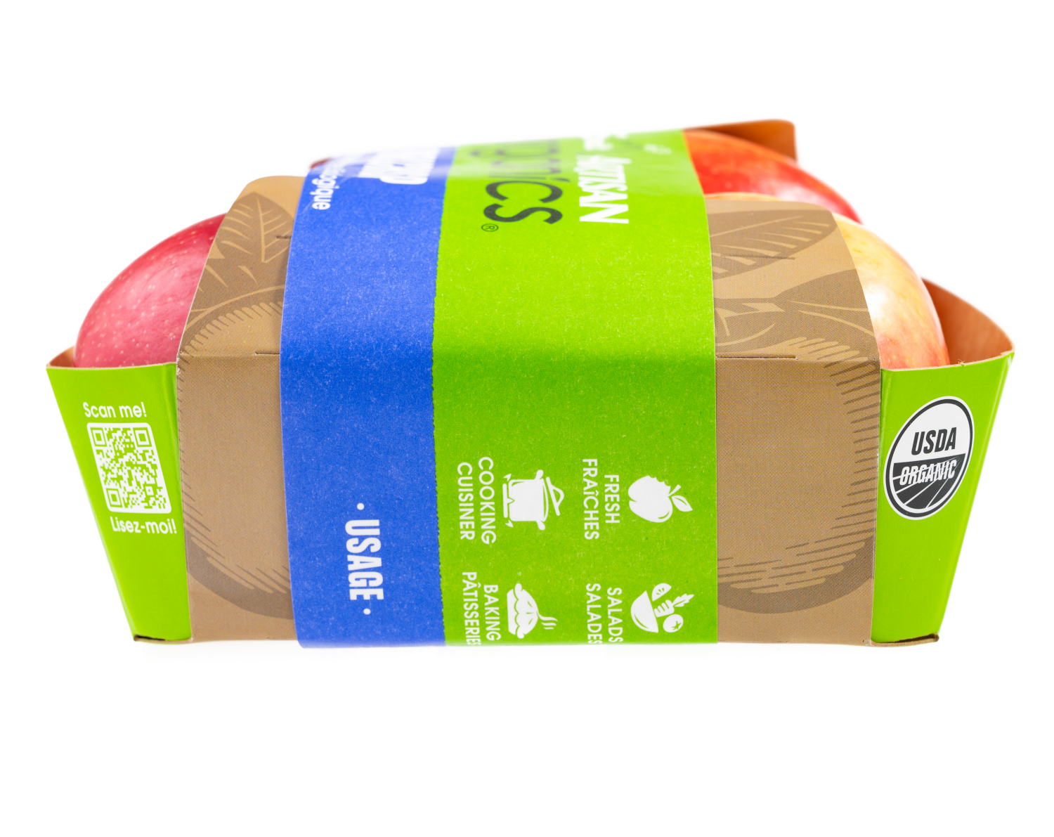 slide 4 of 6, Stemilt Organic Honeycrisp Apples 1 ea, 1 ct