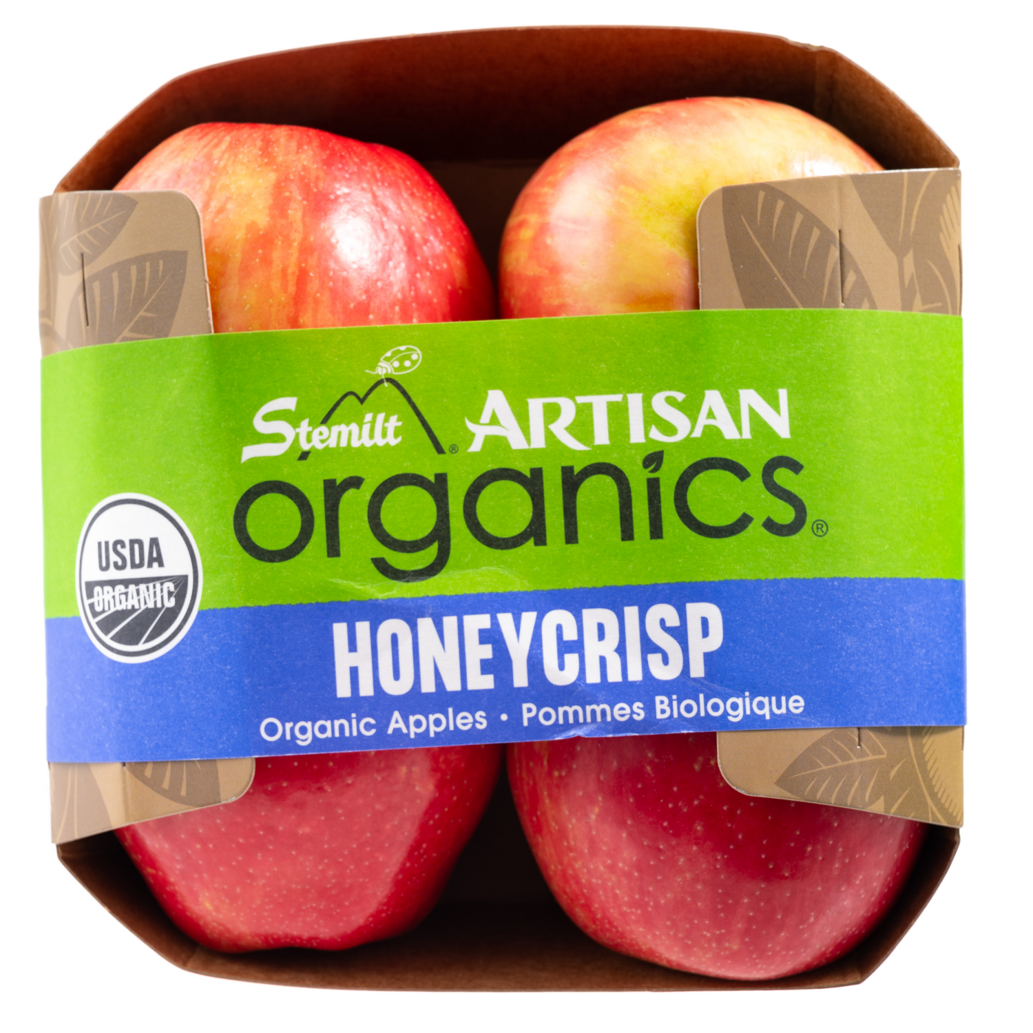 slide 6 of 6, Stemilt Organic Honeycrisp Apples 1 ea, 1 ct