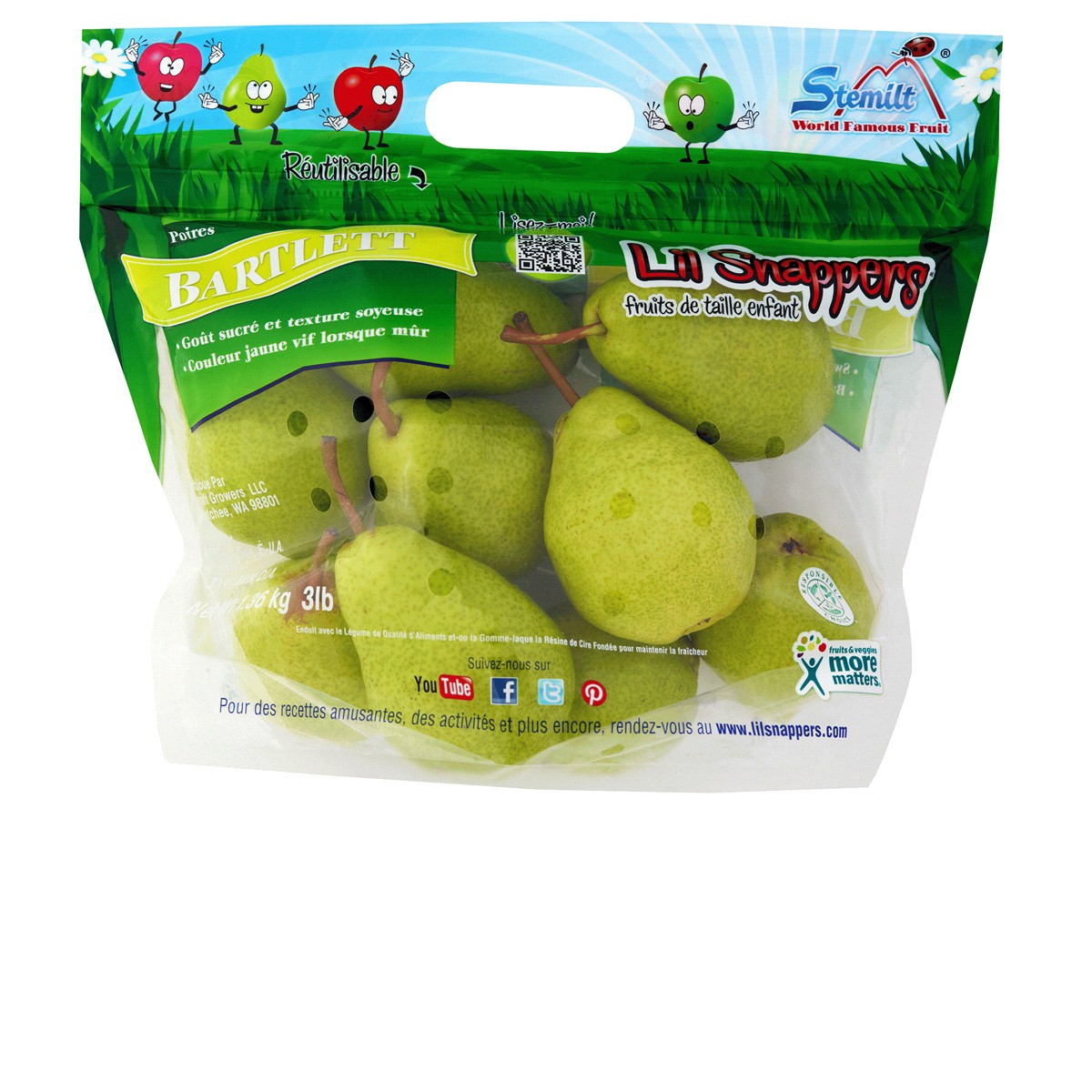 slide 1 of 1, Anjou Pears, 3 lb, 3 lb