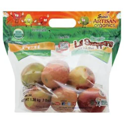 Apples Fuji Organic Prepacked - 3 Lb