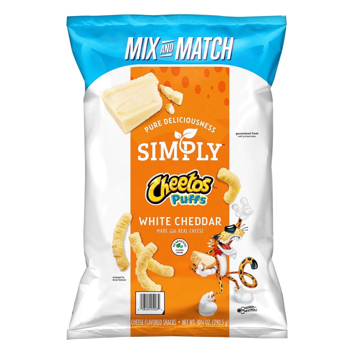 slide 7 of 7, Cheetos Simply White Cheddar Cheese Puffs 10.25 oz, 10.25 oz