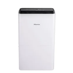 Hisense 50 pt. Dehumidifier (For Rooms 1501 - 3000 sq. ft) For Basements, Bathrooms, Crawlspaces, ENERGY STAR Certified, in White