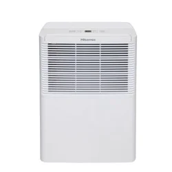 Hisense 25 pt. Dehumidifier (For Rooms 1001 - 1500 sq. ft) For Basements, Bathrooms, Crawlspaces, ENERGY STAR Certified, in White