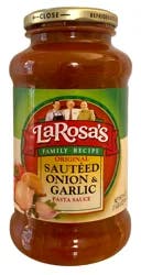 La Rosa's Larosa Pasta Sauce Sautd Onion Garlic