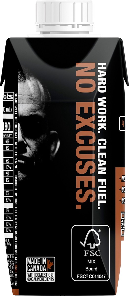 slide 2 of 7, Jocko Chocolate Protein Mölk Shake 11 oz Tetrapak, 11 oz