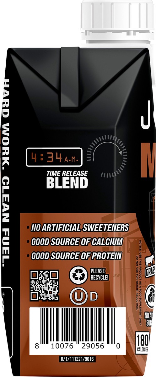 slide 4 of 7, Jocko Chocolate Protein Mölk Shake 11 oz Tetrapak, 11 oz