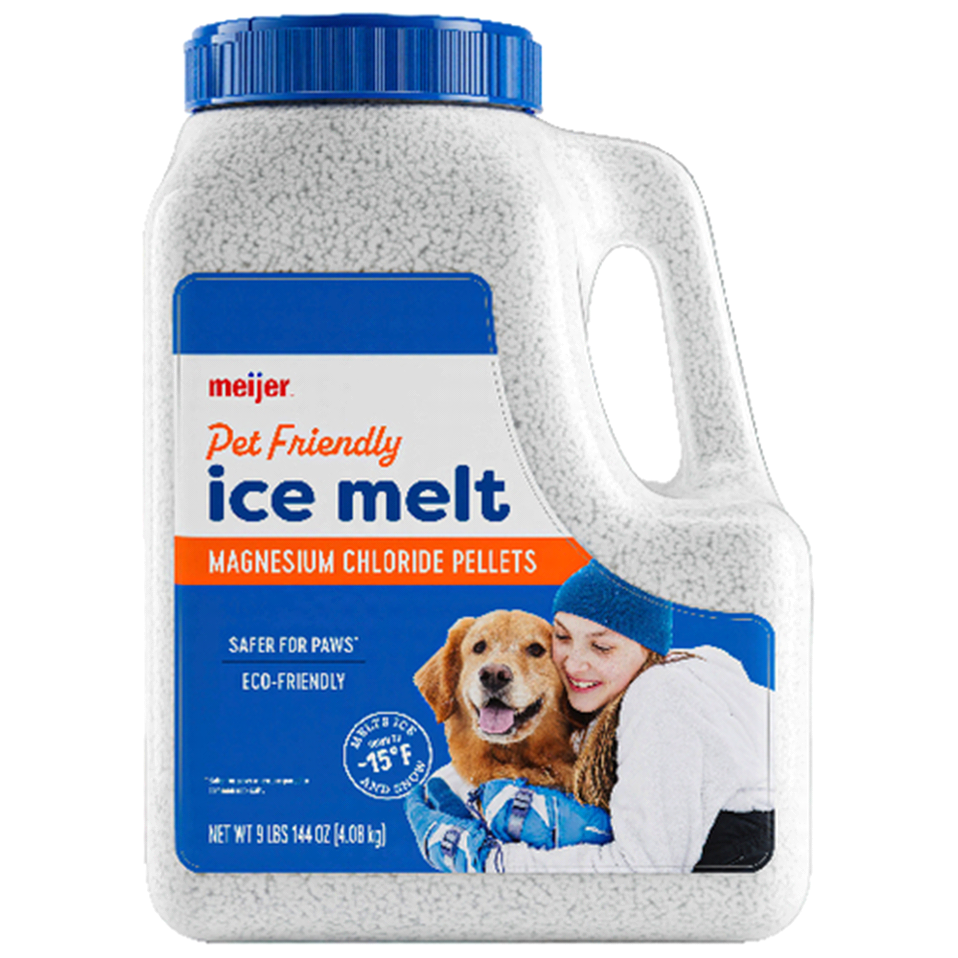 slide 1 of 1, Meijer Pet Friendly Ice Melt Jug, 9 lb