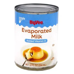Hy-vee Evaporated Milk
