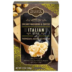 Private Selection Italian Style Parmesan Asiago & Cheddar Creamy Macaroni & Cheese