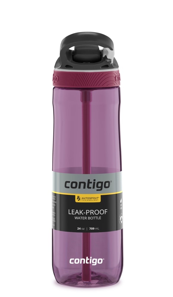 slide 1 of 1, Contigo Ashland Water Bottle Passion Fruit, 24 oz