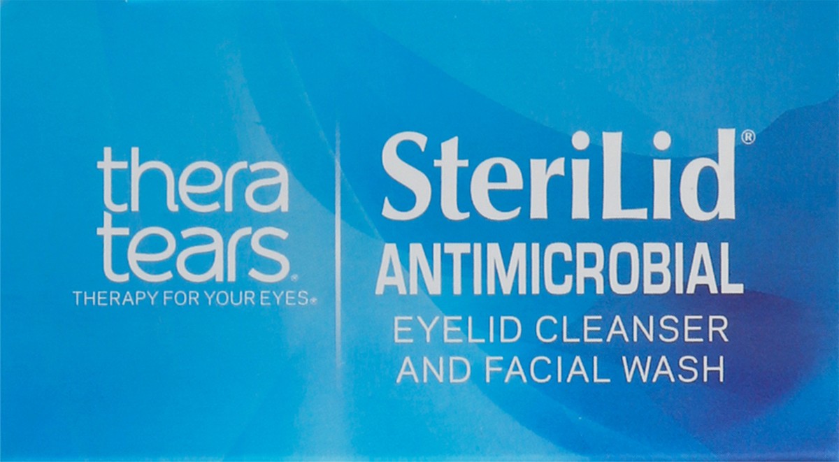 slide 9 of 9, TheraTears SteriLid Antimicrobial Eyelid Cleanser and Facial Wash, 2 fl oz Spray, 2 oz