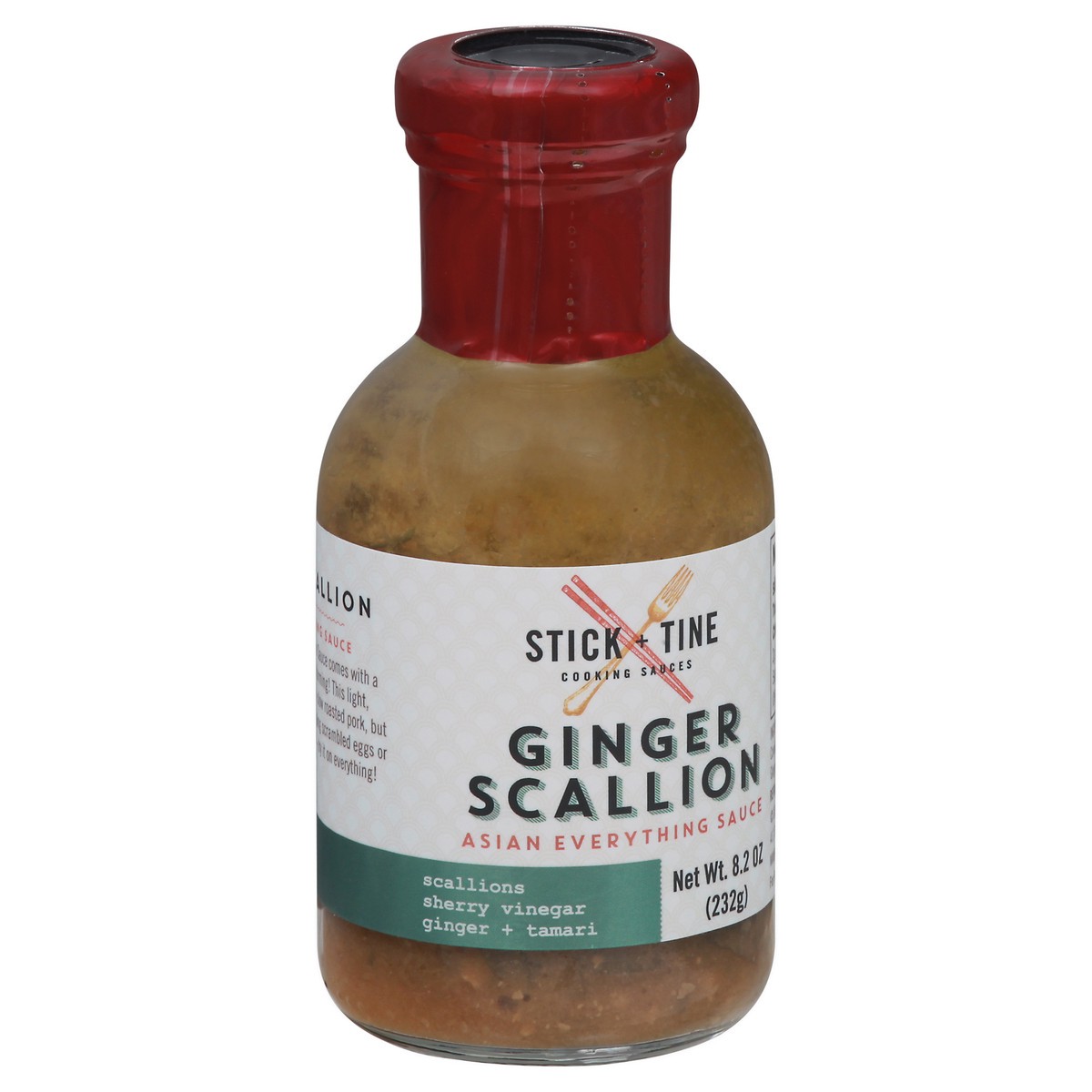 slide 9 of 14, Stick + Tine Ginger Scallion Asian Everything Sauce, 8.2 oz