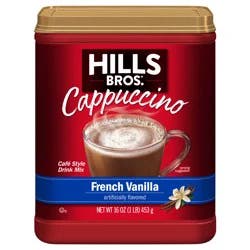 Hills Bros. Instant Cappuccino Mix French Vanilla - 16 oz