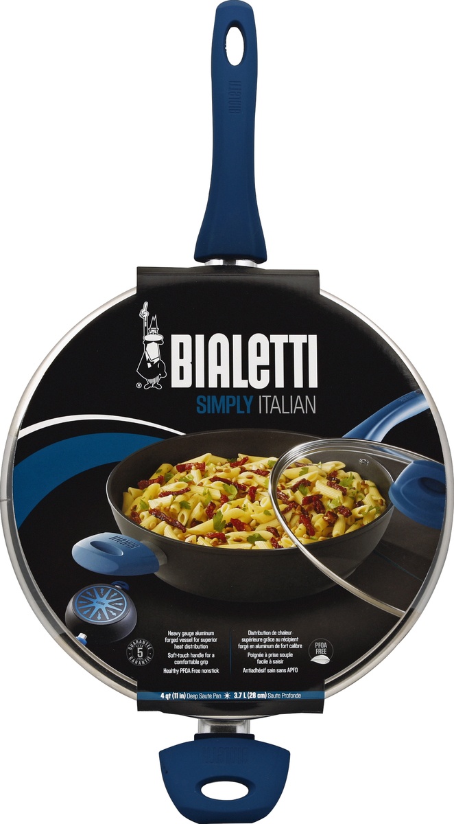slide 4 of 6, Bialetti Simply Italian Covered Deep Saute Pan, 1 ct