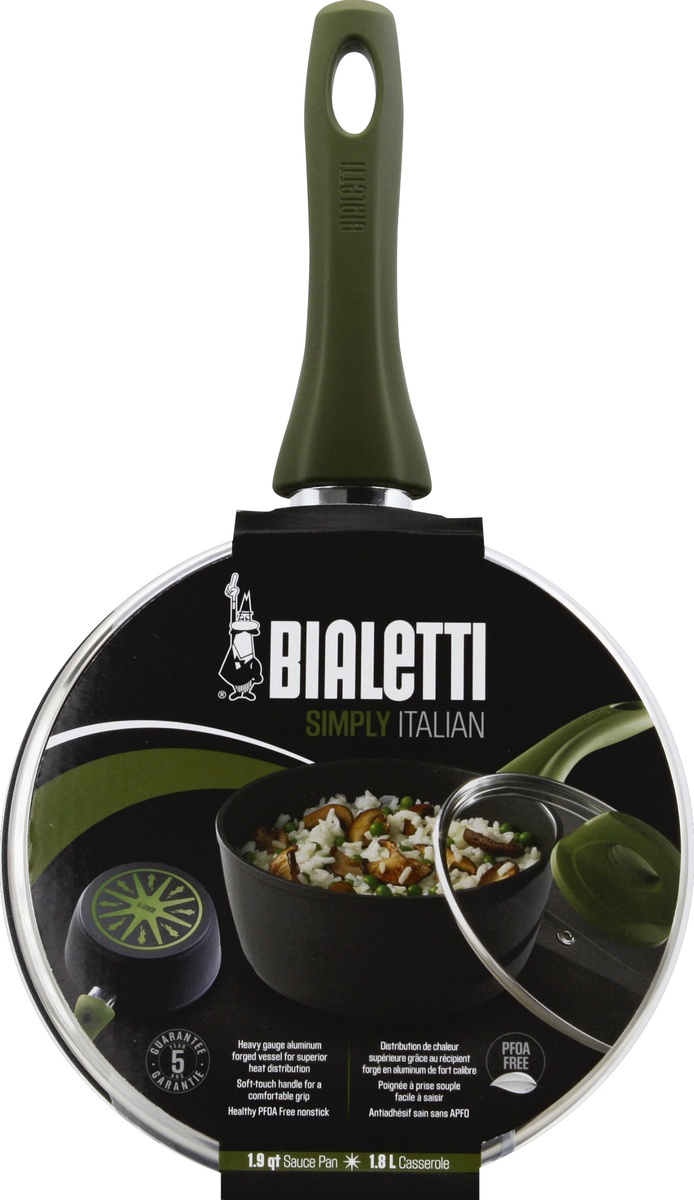 slide 4 of 7, Bialetti Simply Italian Sauce Pan 1.9 Quart - Each, 1 ct