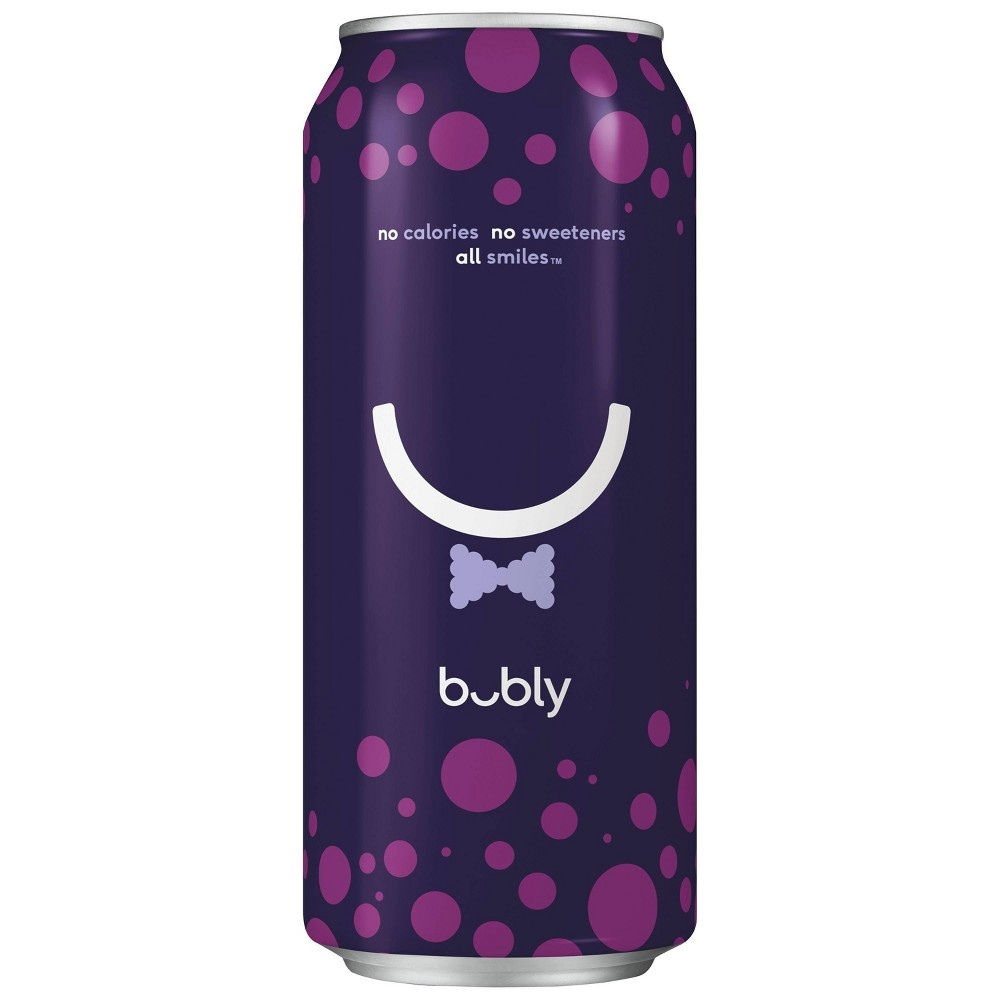 slide 2 of 3, bubly Blackberry Sparkling Water - 16 fl oz Can, 16 fl oz