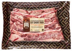 Beef Short Ribs Fresh Grass Fed - 16 Oz