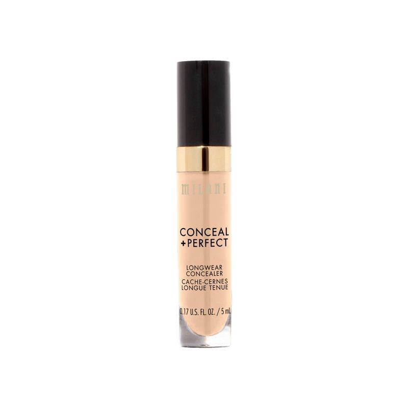 slide 3 of 5, Milani Conceal & Perfect Longwear Concealer, Light Vanilla, 0.17 oz