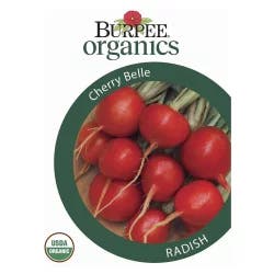 Burpee Cherry Belle Organic Radish Seed Tape - Red