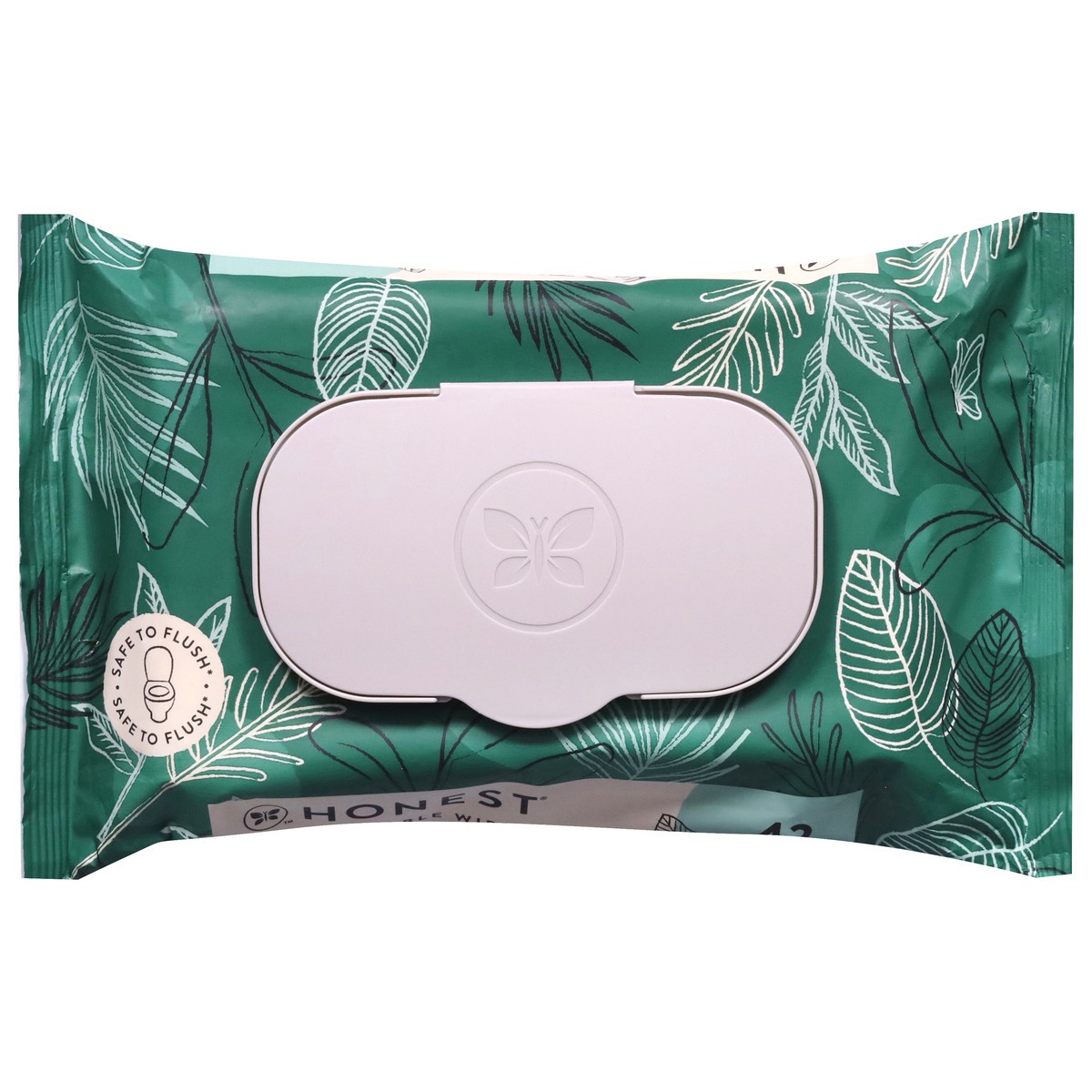 slide 1 of 13, Honest Flushable Fragrance Free Plant Based Wipes 42 Each, 42 ct