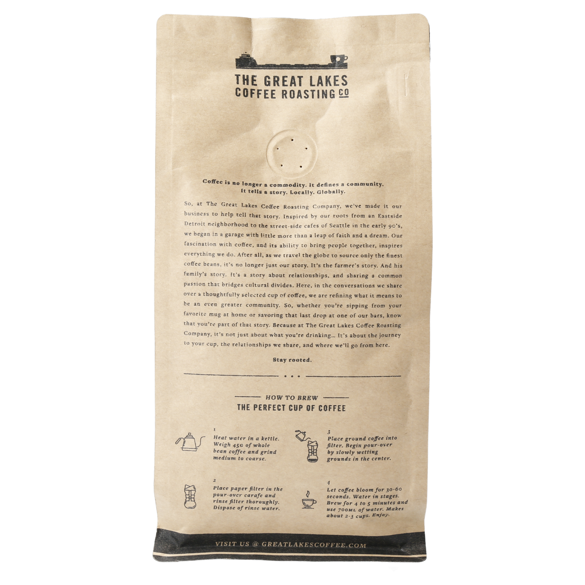 slide 2 of 2, The Great Lakes Cofee Roasting Co. Motor City Blend - 12 oz, 12 oz