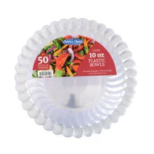 Caterer's Choice Clear Plastic Bowls