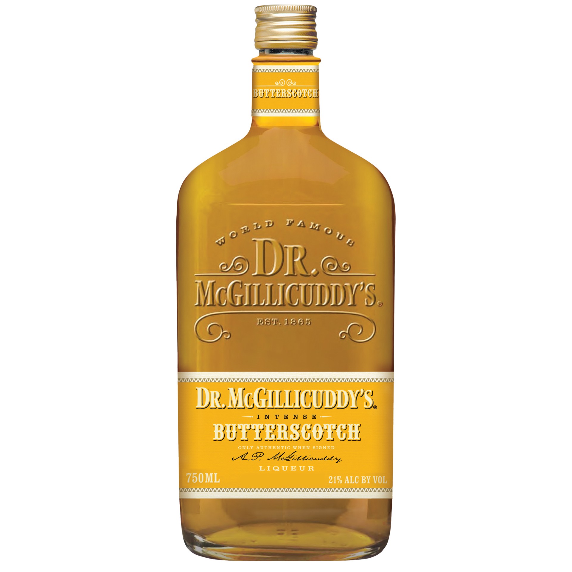 slide 1 of 5, Dr. McGillicuddy's Dr. McGillicuddy''s Butterscotch Liqueur, 750ml Bottle, 42 Proof, 750 ml