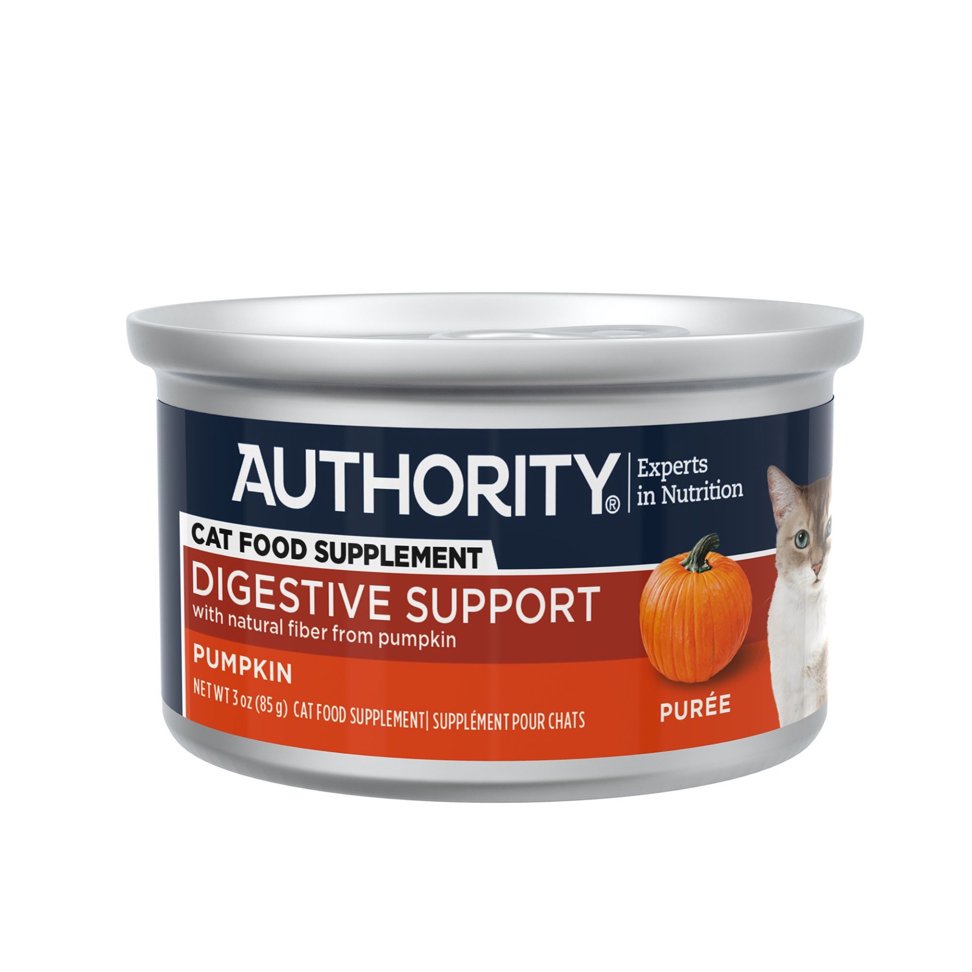 slide 1 of 1, Authority Digestive Support Cat Wet Food - 5.5 Oz, Puree, Grain Free, 3 oz