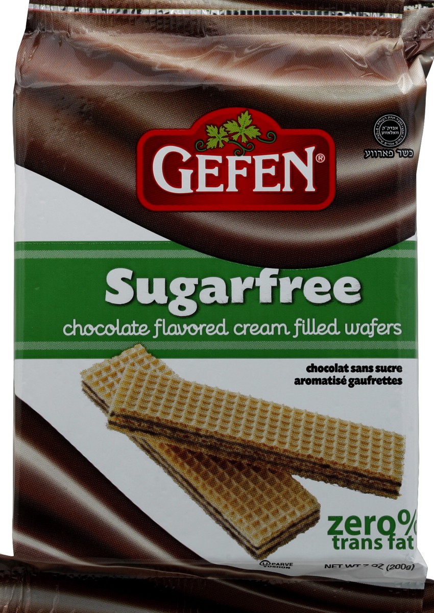 slide 3 of 5, Gefen SugarFree Chocolate Wafers, 7 oz