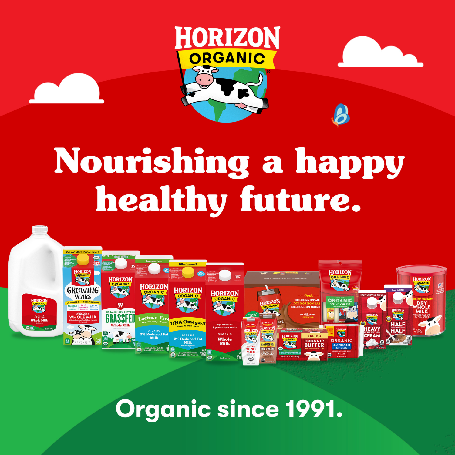 slide 2 of 8, Horizon Organic Shelf-Stable 1% Low Fat Milk Boxes, Vanilla, 8 fl oz, 6 Pack, 6 ct