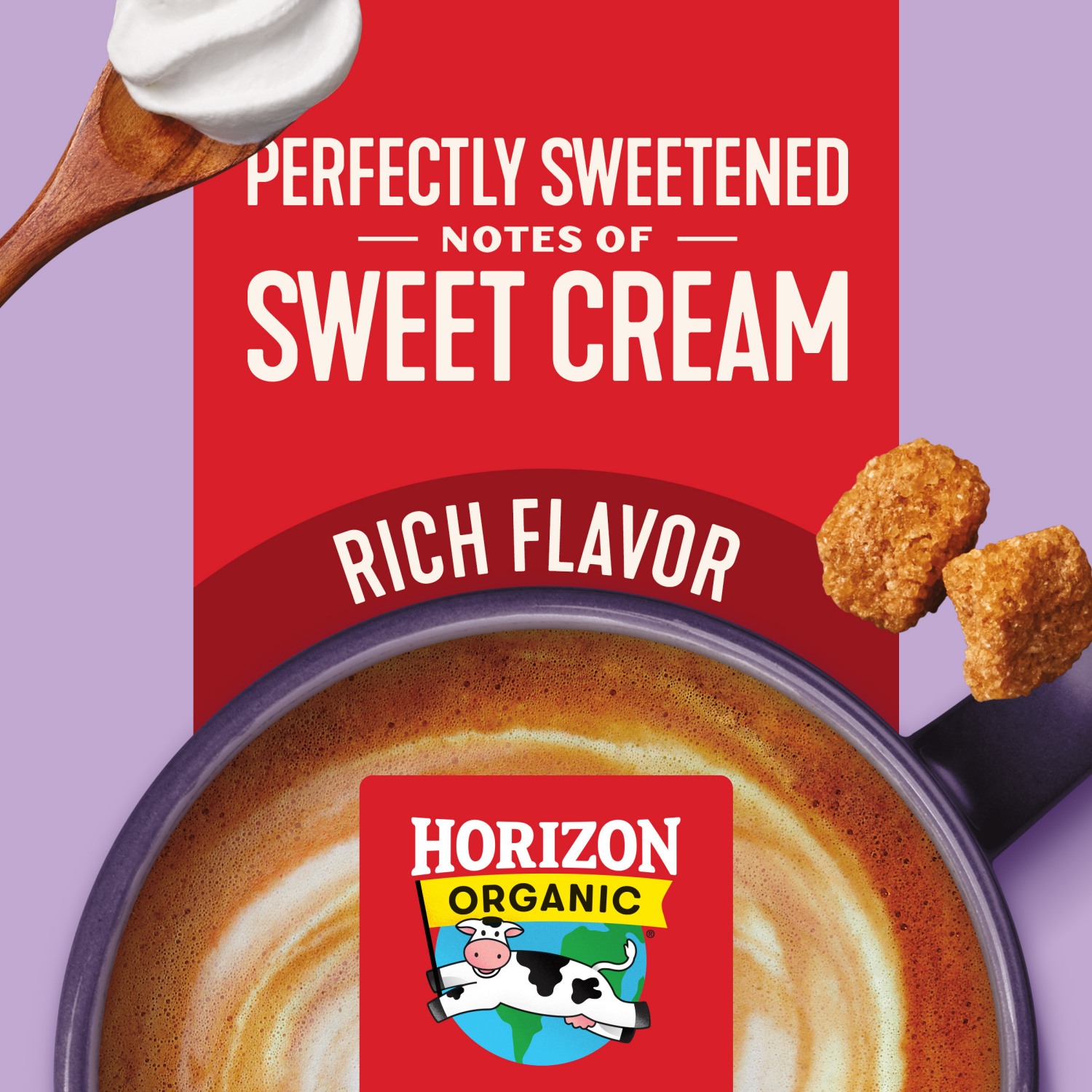 slide 4 of 8, Horizon Organic Real Dairy Chantilly Sweet Cream Coffee Creamer, 24 fl oz, 24 fl oz