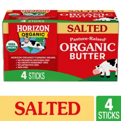 Horizon Organic Salted Butter, 16 oz., 4 Sticks