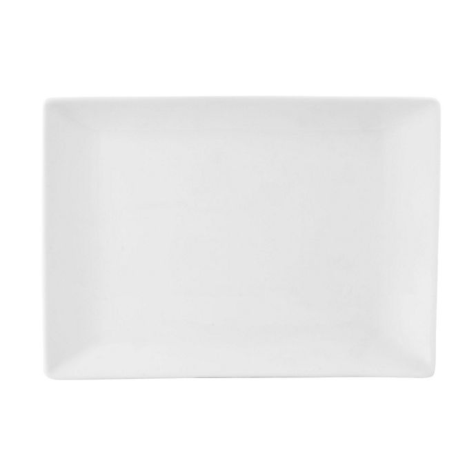 slide 2 of 3, Everyday White by Fitz and Floyd Rectangular Platter, 11 in