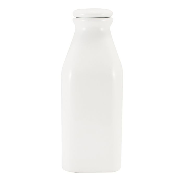 slide 2 of 3, Everyday White by Fitz and Floyd Milk Bottle, 1 ct