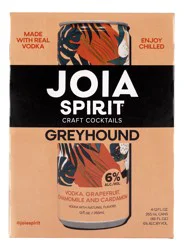 Joia Spirit Sparkling Greyhound Craft Cocktail