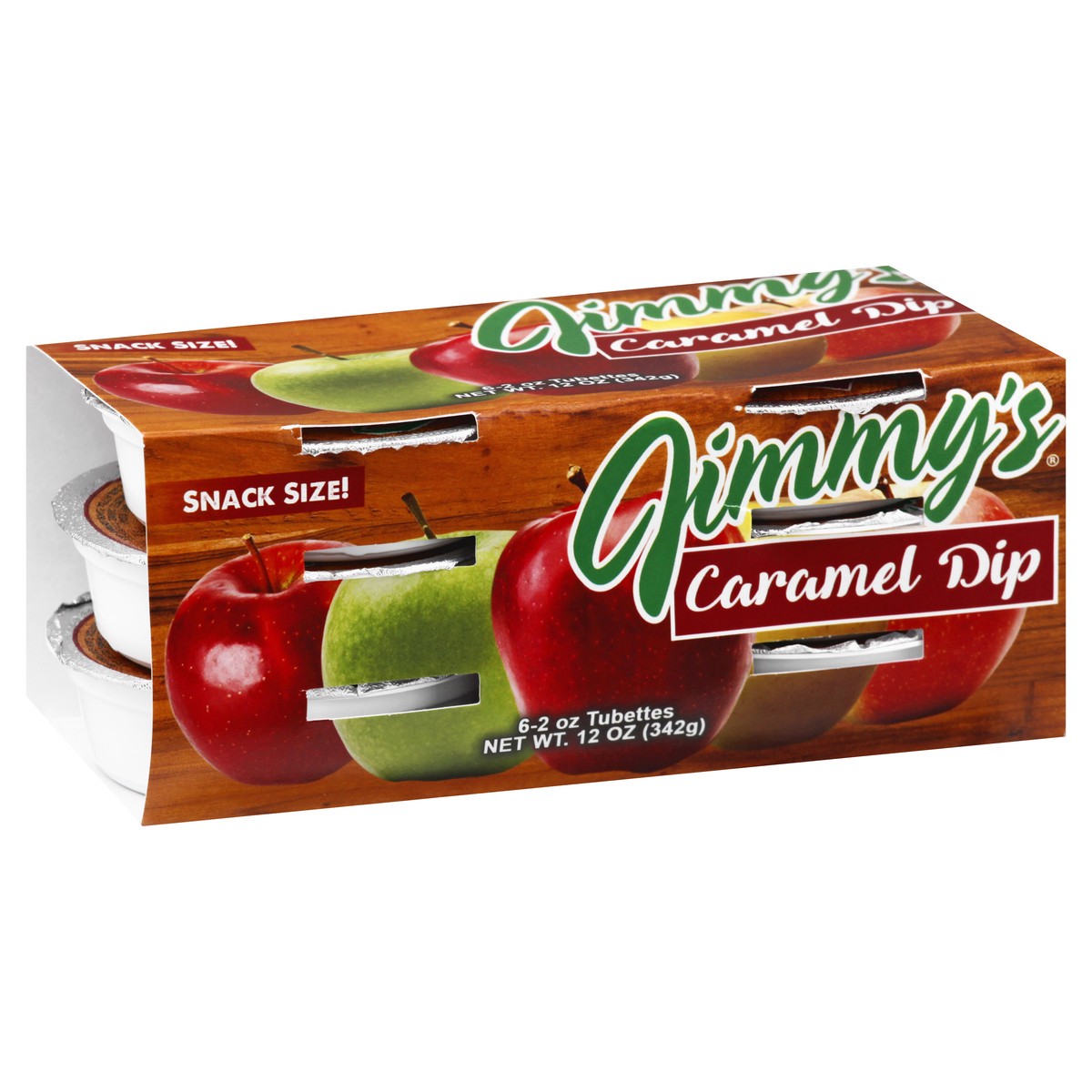 slide 2 of 13, Jimmys Snack Size! Caramel Dip 6 ea, 6 ct