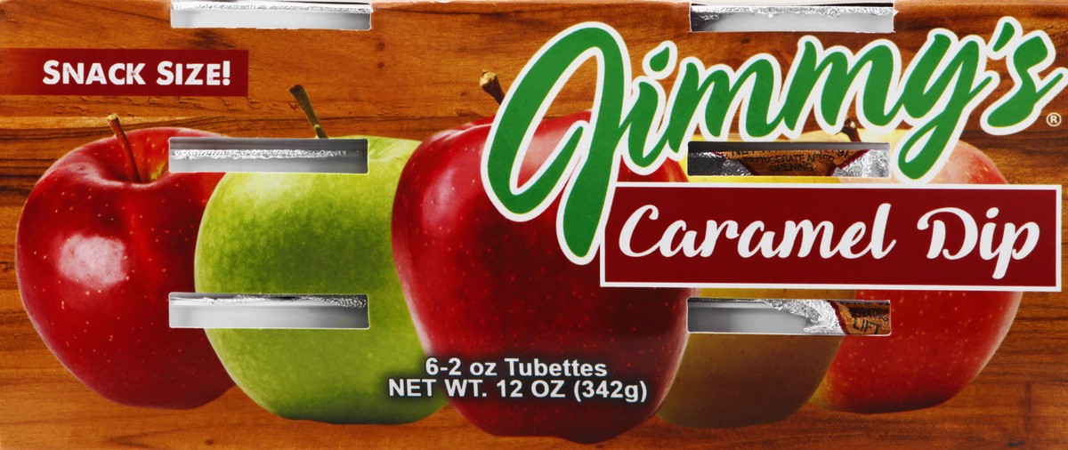 slide 13 of 13, Jimmys Snack Size! Caramel Dip 6 ea, 6 ct