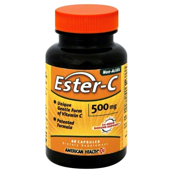 slide 1 of 1, American Health Ester-C, 60 ct; 500 mg