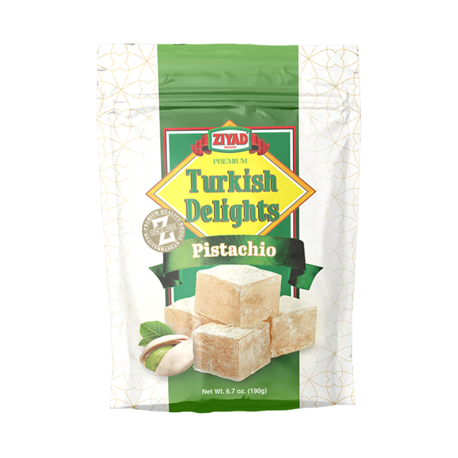 slide 1 of 1, Ziyad Trksh Delight Pstchio Pch, 16 oz