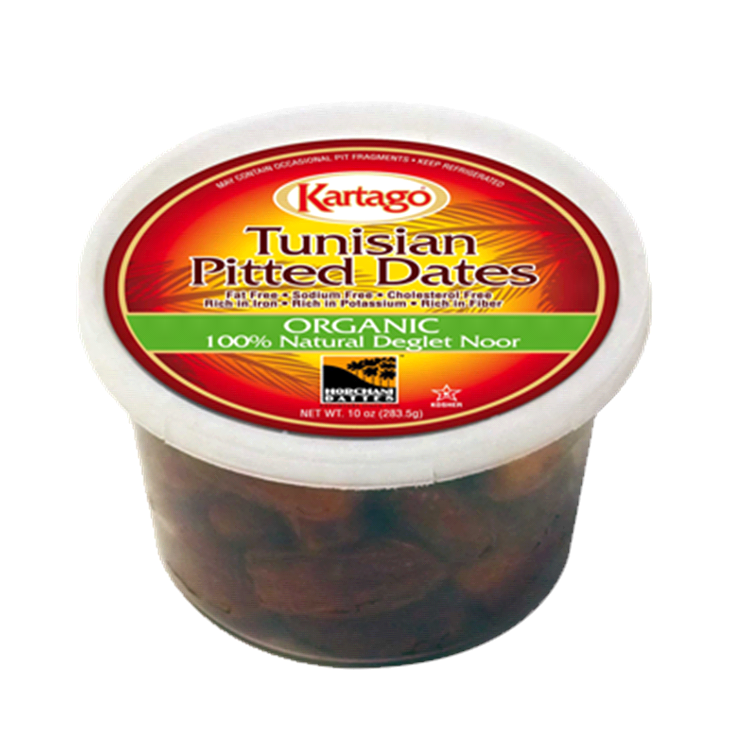 slide 1 of 3, Ziyad Deglet Noor Tunsian Dates Pitted, 10 oz