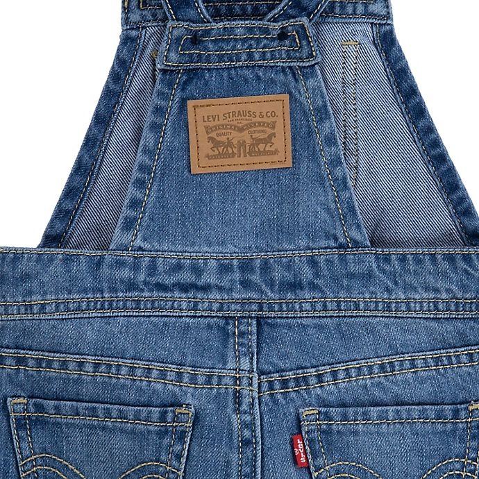 slide 3 of 4, Levi's Girl Denim Shortall, 1 ct